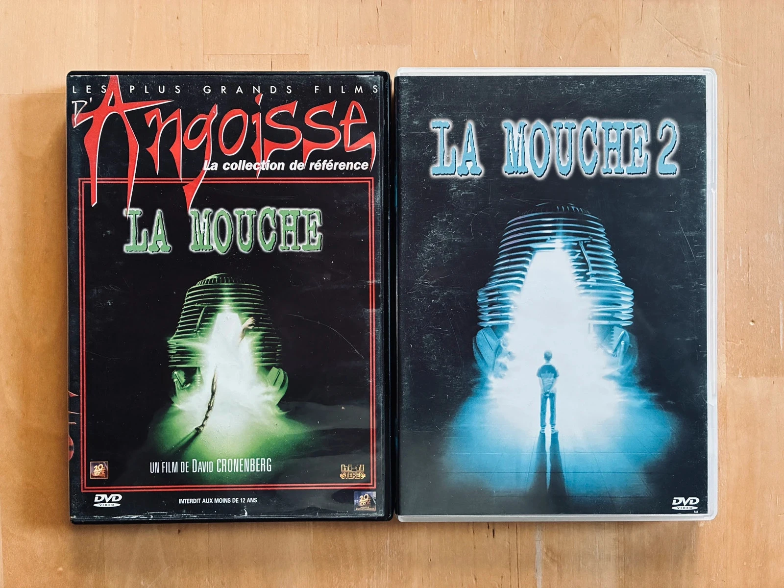 Lot 2 DVD La Mouche 1 et 2.